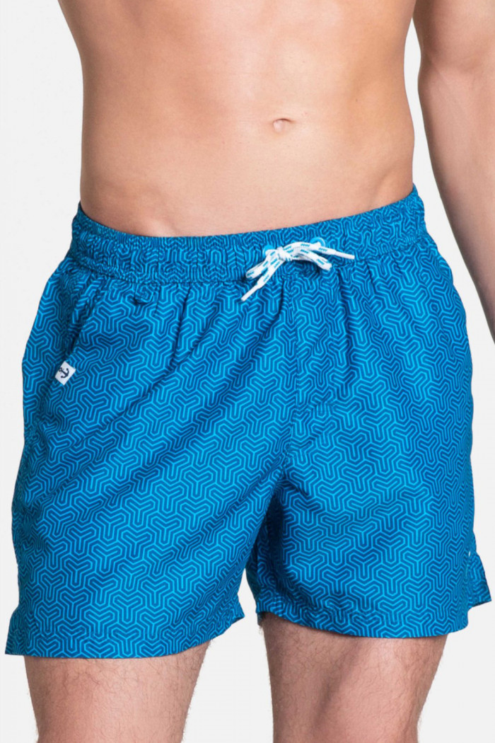 Пляжные шорты с принтом Henderson 38859 SAGE