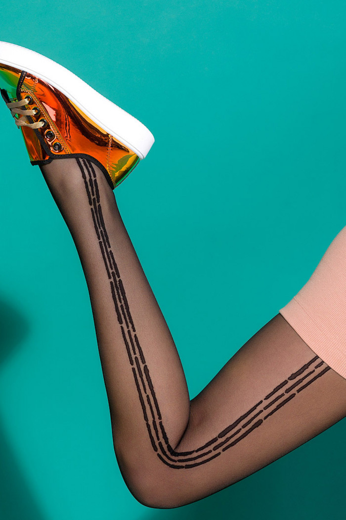 Колготки с принтом Gabriella Kaya 20den