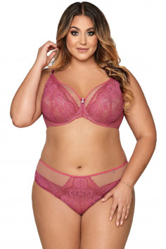 Бюстгальтер м'який з мереживом Ava Venus AV 1824 Pink 2