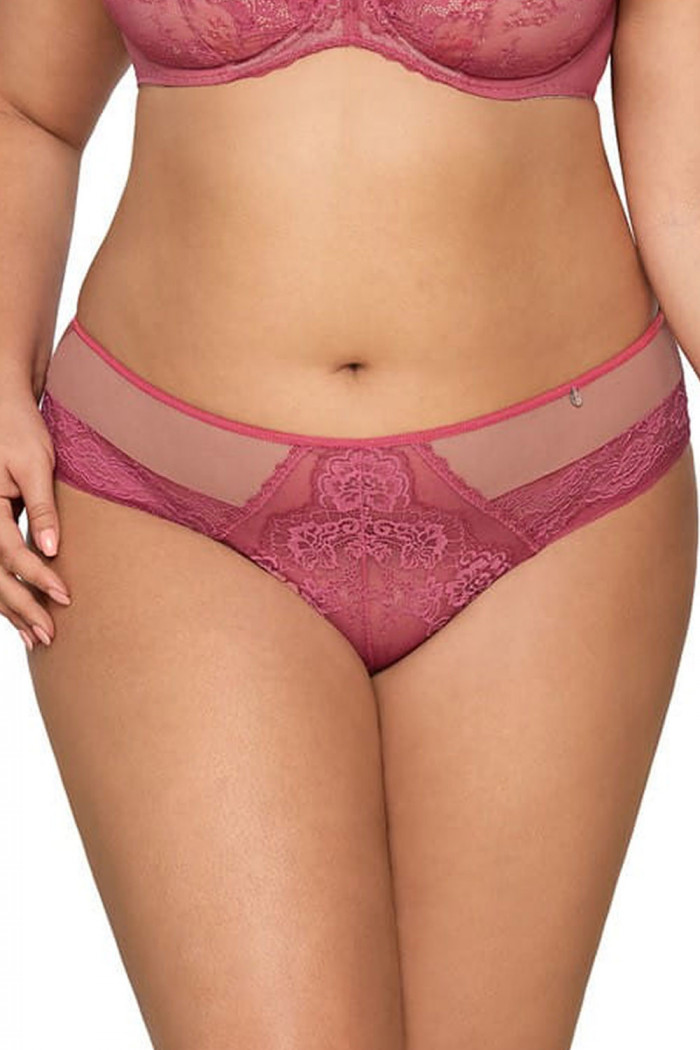 Мереживні трусики бразиліана Ava Venus AV 1824/b Pink