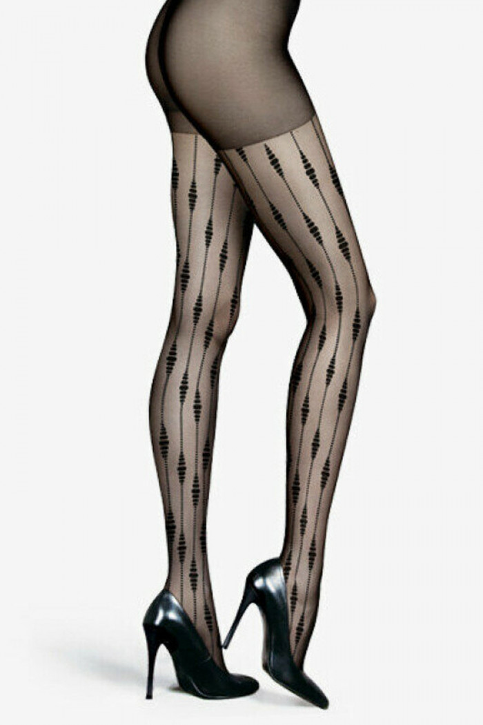 Прозрачные колготки с узором Lores Ritmo 20Den