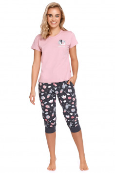 Жіночий домашній костюм Doctor Nap PM 4218 Pink