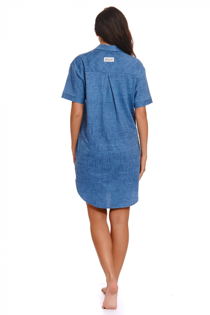 Платье-рубашка джинсовое Doctor Nap TM.4226