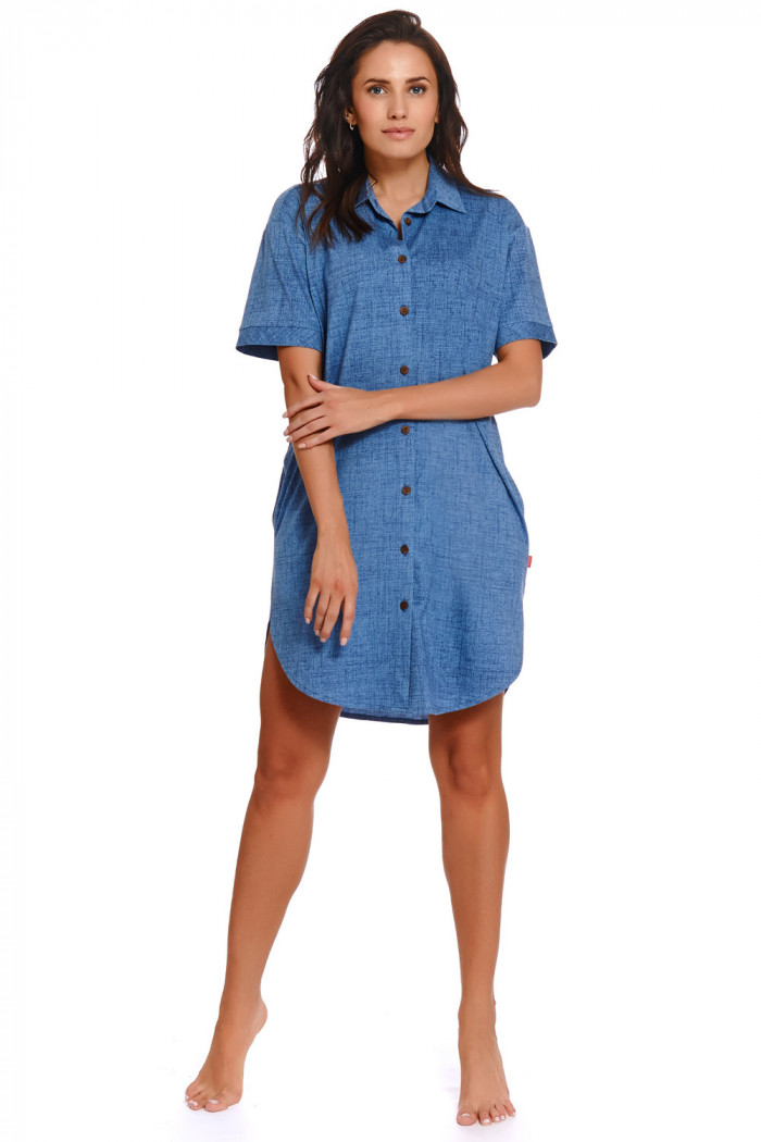 Платье-рубашка джинсовое Doctor Nap TM.4226