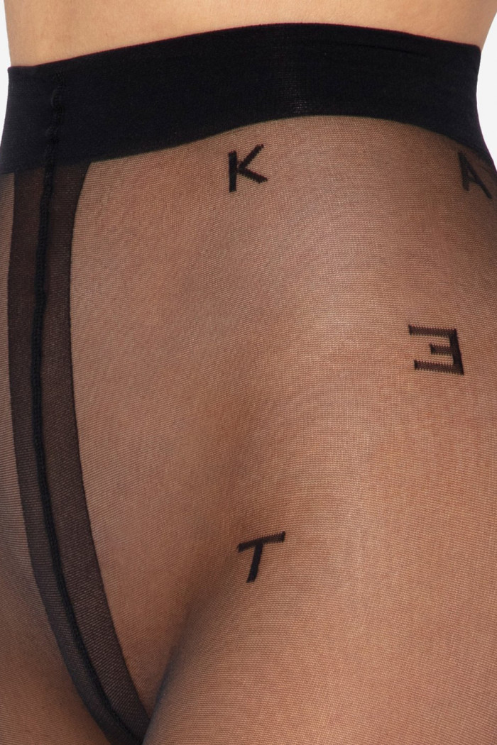 Колготки с узором "Буквы" GATTA Letters 01 20den