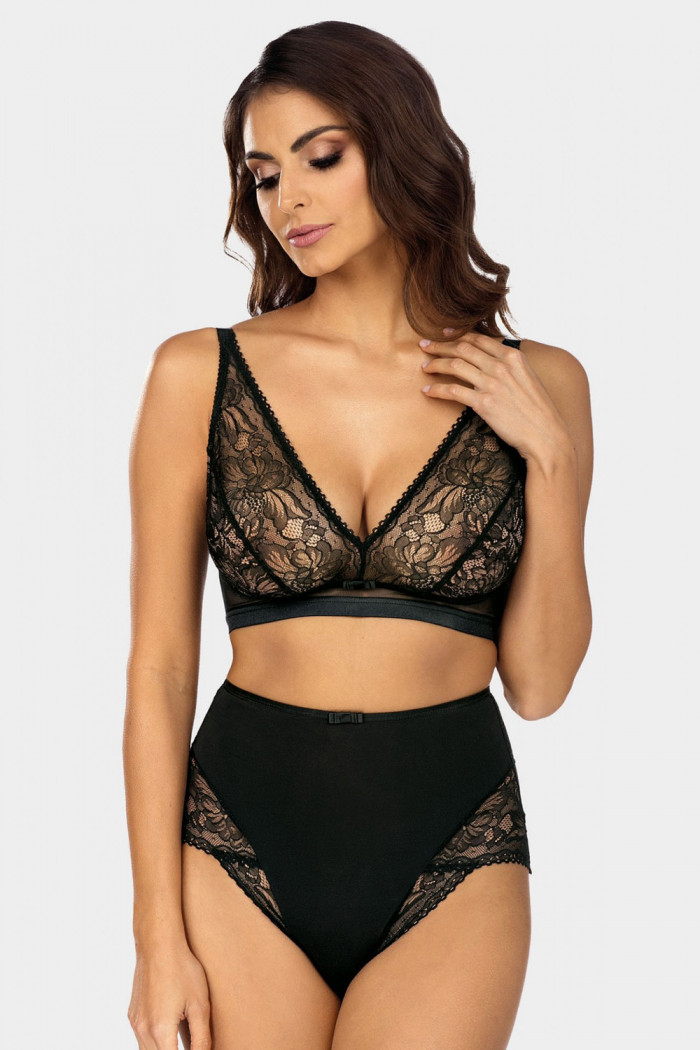 Бюстгальтер-бралетт кружевной без косточек Ewa Bien Alizze B921