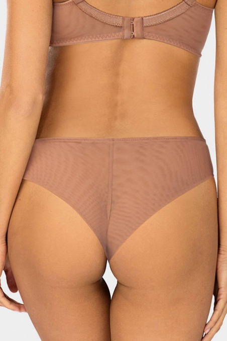 Трусики-бразилиана Ewa Bien Tamal C511 Beige