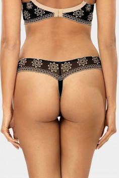 Трусики-стринг кружевные Ewa Bien Avero C201 2
