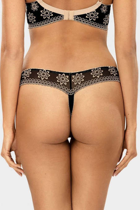 Трусики-стринг кружевные Ewa Bien Avero C201