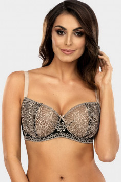 Бюстгальтер-балконет кружевной Ewa Bien Avero B139 2