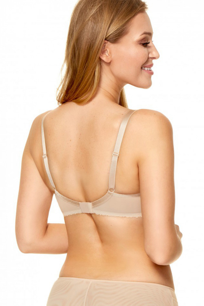 Бюстгальтер полумягкий бежевый Kinga Sophie BC-676 Mocca