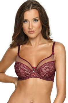 Бюстгальтер с мягкой чашкой Ava Crystal AV 1396 Burgund