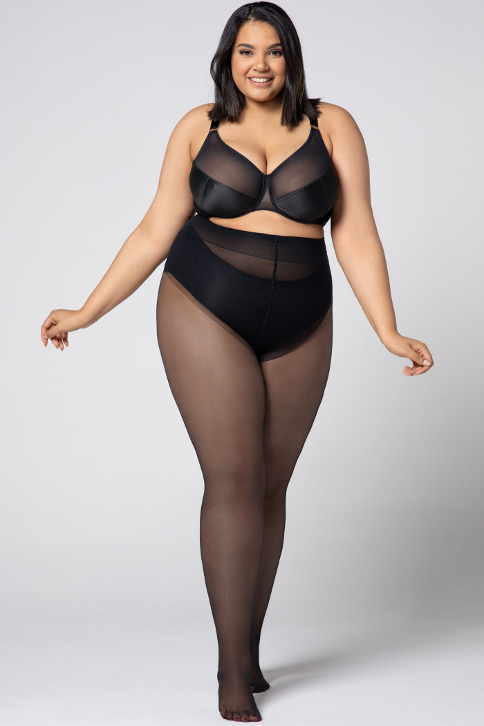 Колготки великого розміру Mona Hip-Notic Bikini 20 den