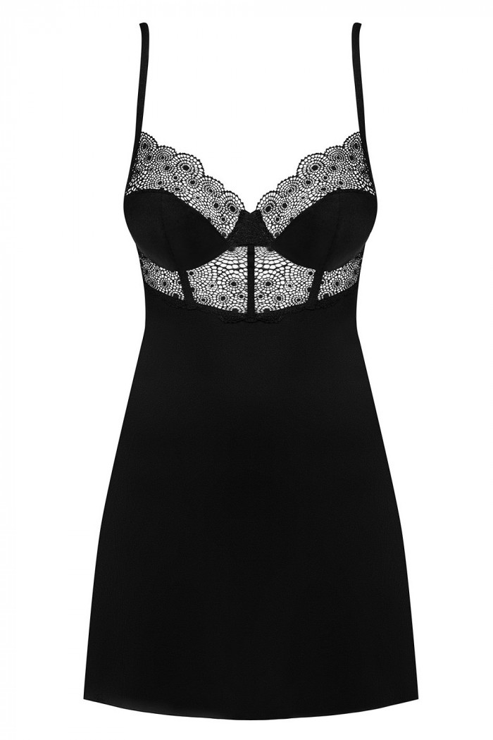 Сорочка з трусиками Obsessive Sharlotte