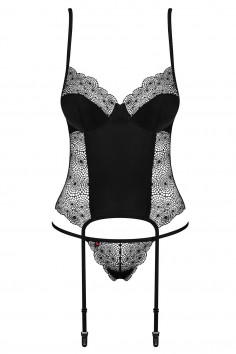 Корсет з трусиками Obsessive Sharlotte corset 2