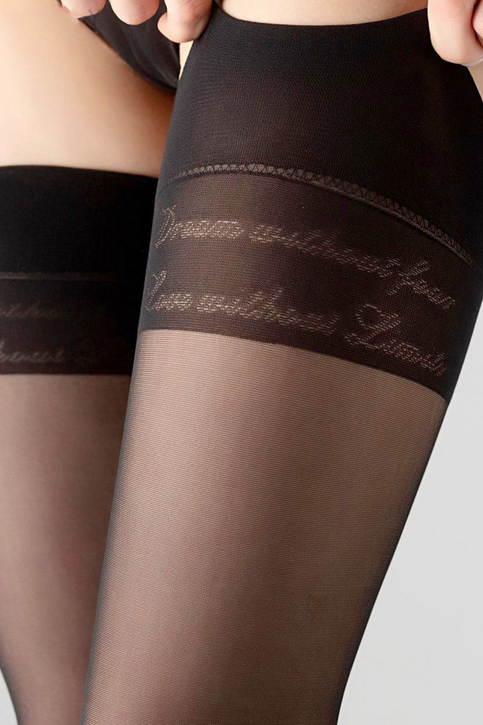 Чулки под пояс GIULIA Secret model 13 (20 den)