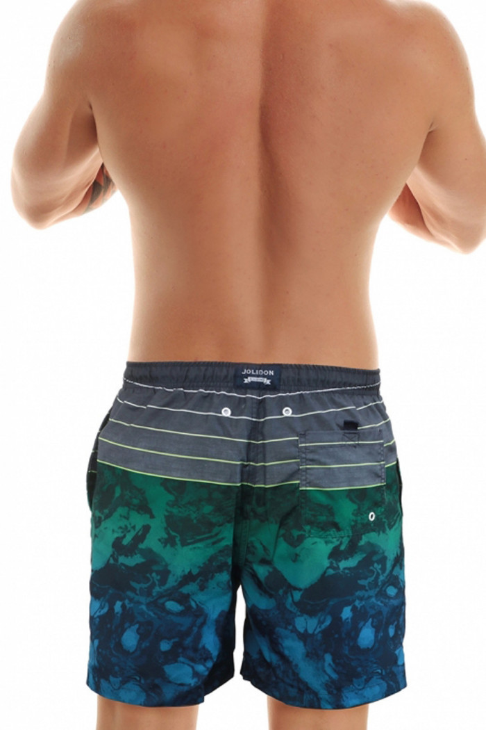 Чоловічі пляжні шорти з яскравим принтом Jolidon B601I GI