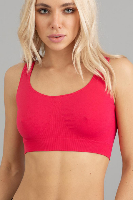 Топ на широких бретелях Giulia Classic Top Raspberry sorbet
