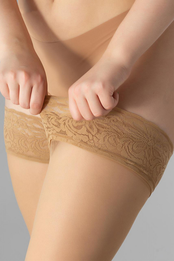 Чулки большого размера GIULIA Positive Hold-Ups 40