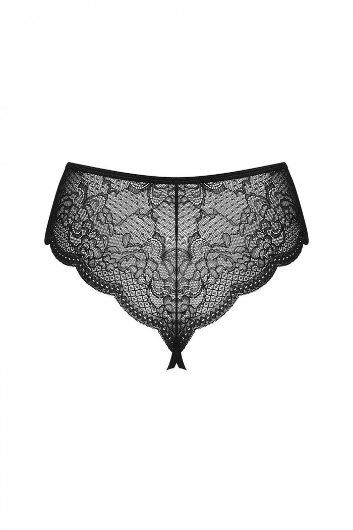 Трусики с вырезом Obsessive Pearlove otwarte