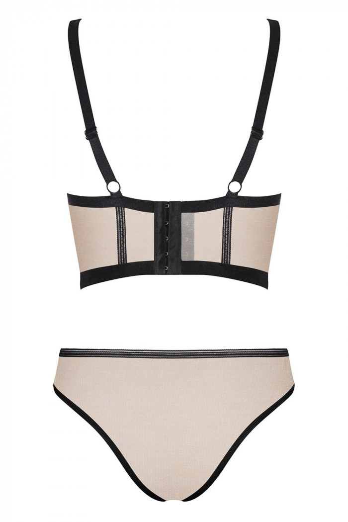 Комплект - топ з трусиками Obsessive Nudelia top