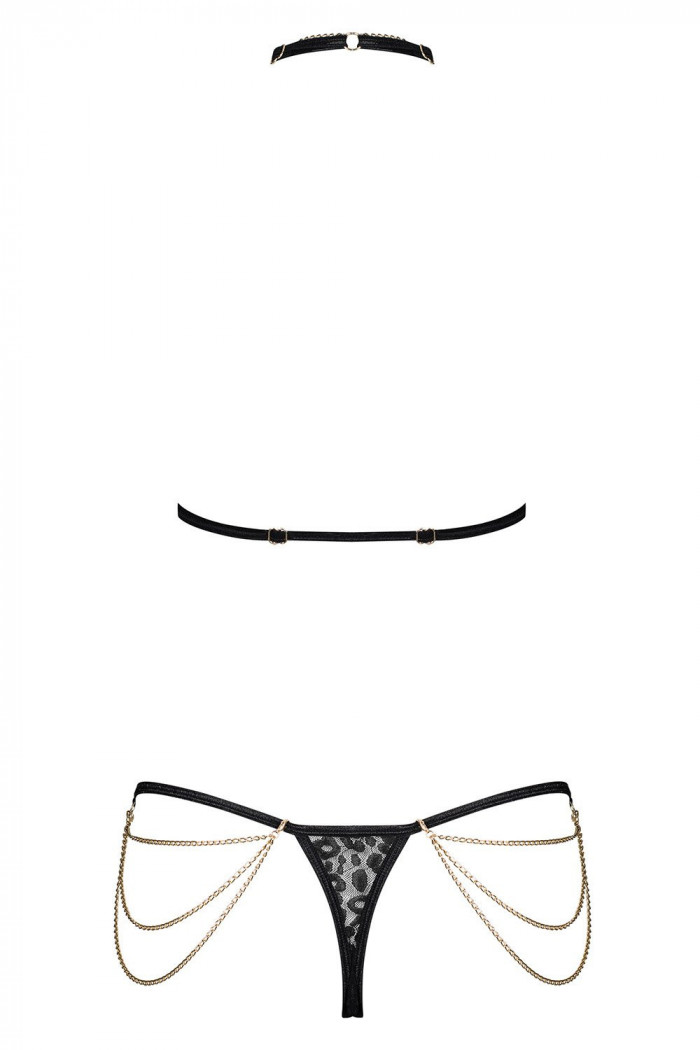 Комплект с цепочками Obsessive Pantheria set