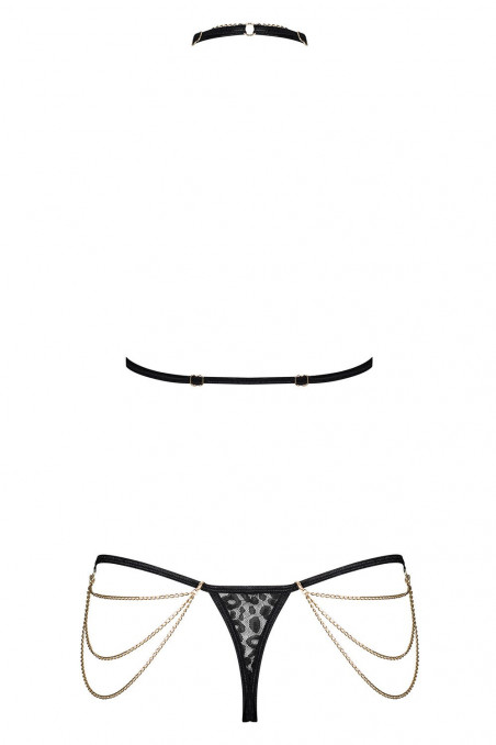 Комплект з ланцюжками Obsessive Pantheria set