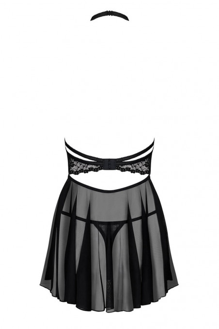 Сорочка с открытым бюстом Obsessive Nettsy babydoll