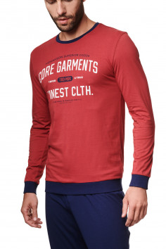 Чоловічий комплект з брюками HENDERSON 39254 AGENT Red 2