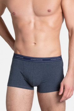 Мужские трусы-боксеры с принтом Henderson 38315 ZEALOT Grey