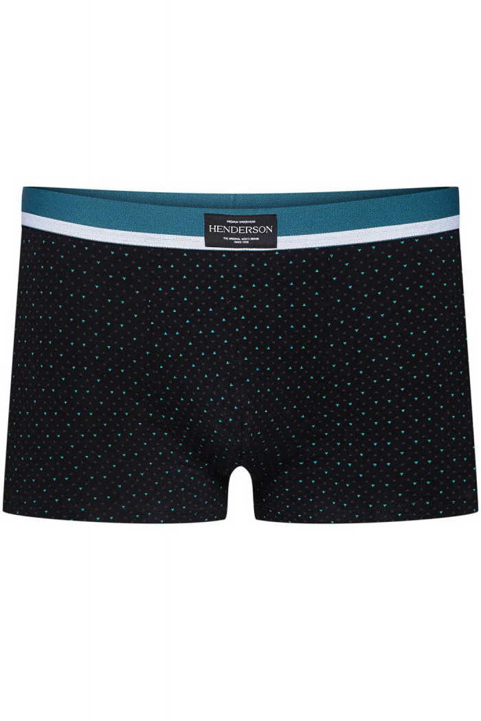 Мужские трусы-боксеры с принтом Henderson 38314 ZODIAC Black