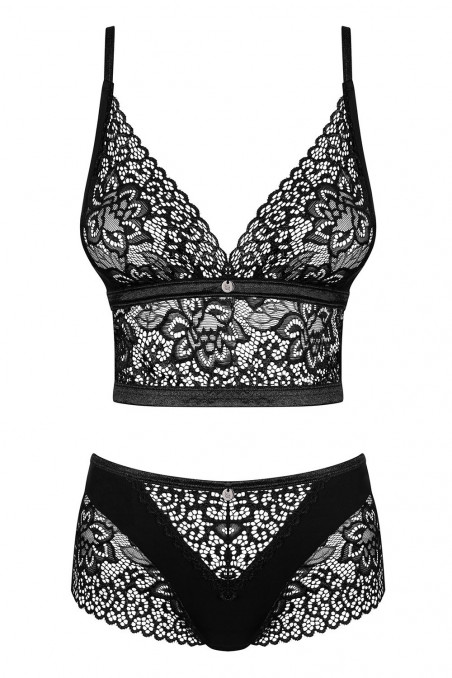 Комплект кружевной Obsessive Cecilla top