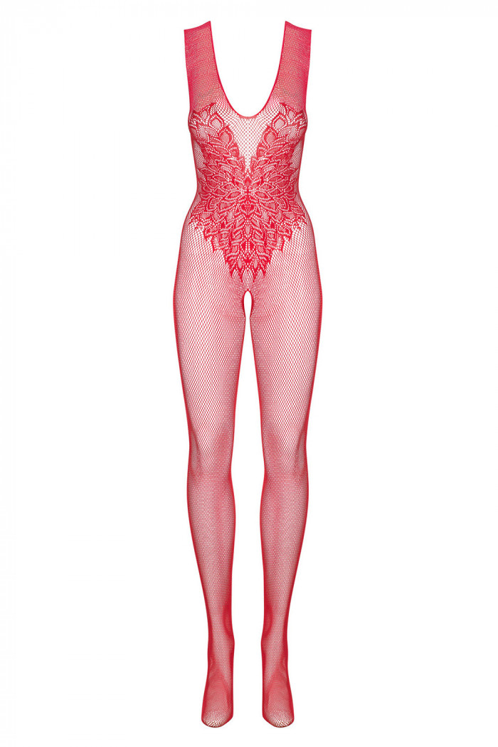 Бодистокинг-сетка с узором "крылья" Obsessive N112