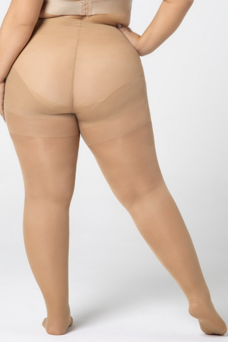 Корректирующие колготки большого размера MONA Shaping 30