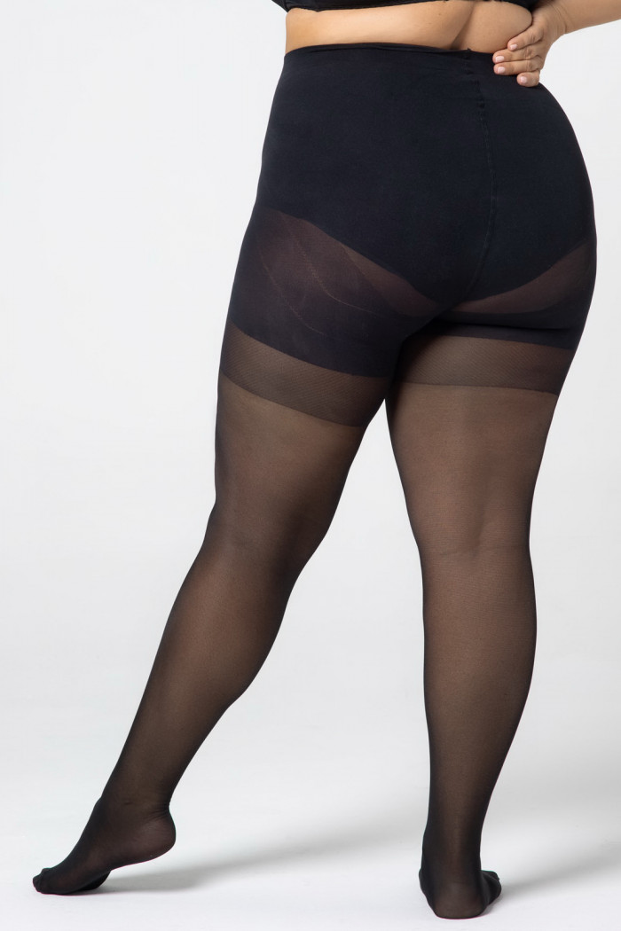Коригуючі колготки великого розміру MONA Shaping 30