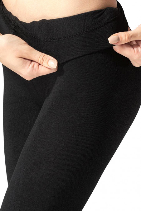 Теплые колготки-леггинсы с хлопком Innamore Iceland 300d Leg