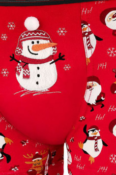 Труси чоловічі новорічні Cornette 047/65 Snowman 2