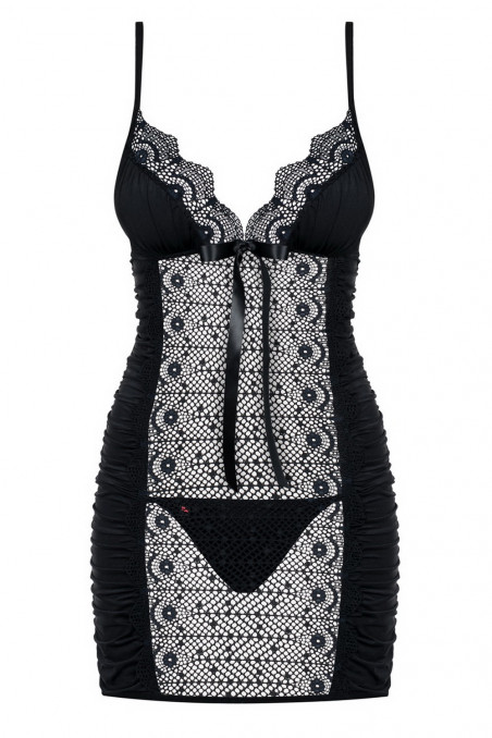Сорочка Obsessive Mokettina chemise