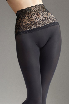 Колготки з широким мереживним поясом Marilyn SLIM EMOTION 60 2