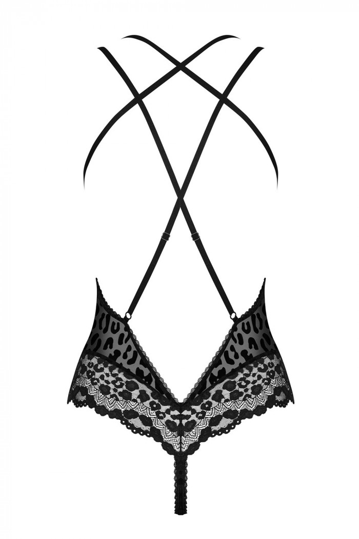 Боди прозрачное Obsessive Giully