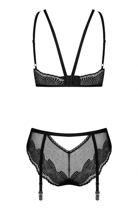 Комплект з трусиками-поясом Obsessive Allastia set