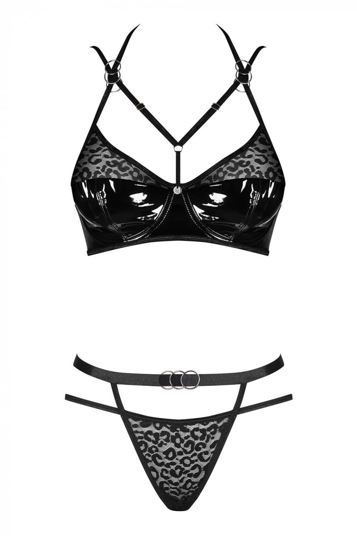 Комплект латексный с ремешками Obsessive Bagirela set