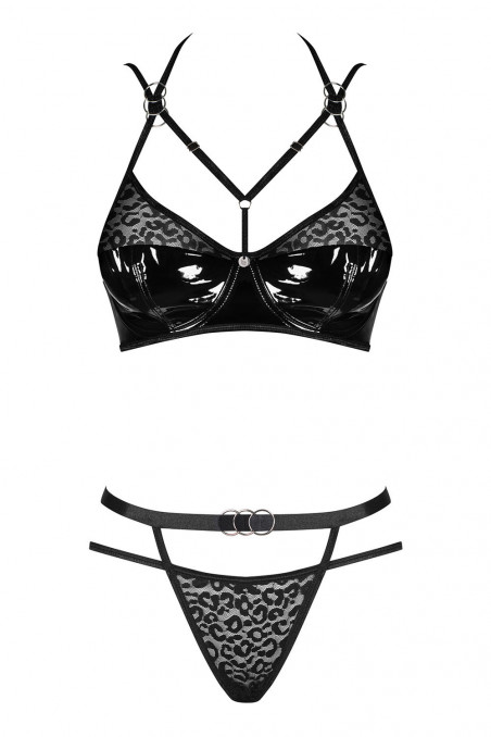 Комплект латексный с ремешками Obsessive Bagirela set