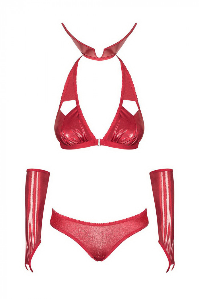 Костюм латексний "Вампір" Obsessive Vampines