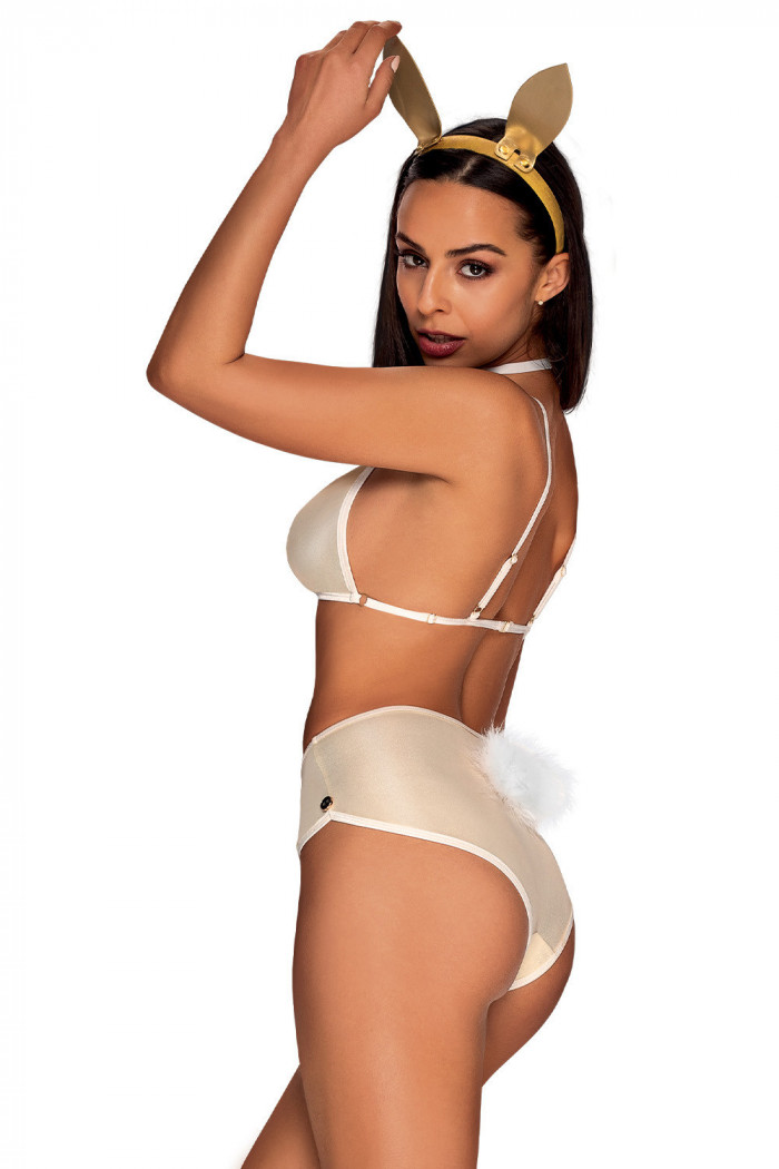 Костюм латексний "Зайчик" Obsessive Neo Goldes