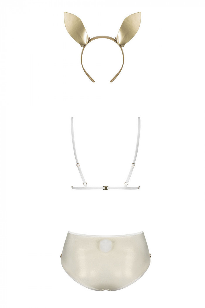 Костюм латексний "Зайчик" Obsessive Neo Goldes