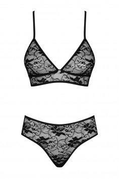 Комплект кружевной Obsessive Kokietta set 2