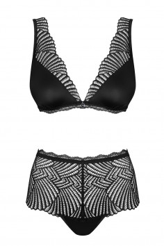 Комплект мереживний Obsessive Klarita set 2