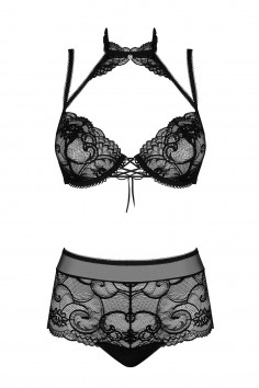 Комплект кружевной Obsessive Elizenes set 2