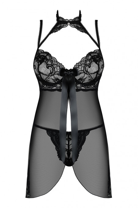 Сорочка с трусиками Obsessive Elizenes babydoll